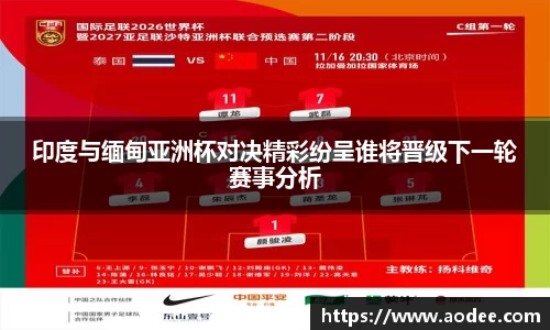 印度与缅甸亚洲杯对决精彩纷呈谁将晋级下一轮赛事分析